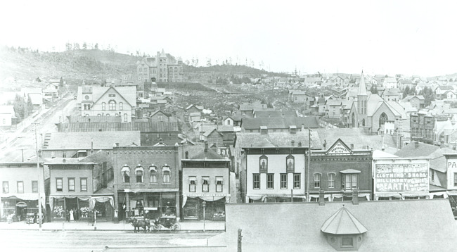 West side of South Stephenson Avenue, Iron Mountain, Mich.