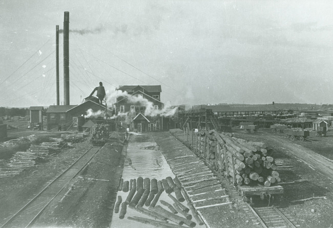 Von Platen-Fox Sawmill in Iron Mountain