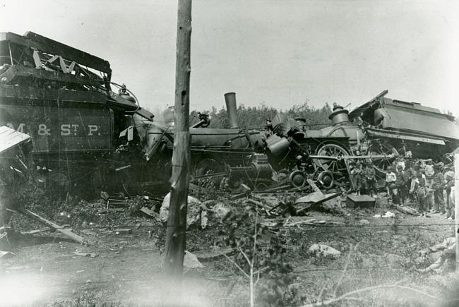 Dickinson County train wreck