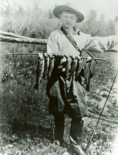 Ten-year-old Ralph DeGayner