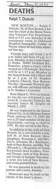 Dulecki, Ralph T.