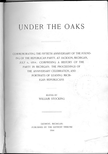 Under the Oaks