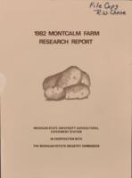 Montcalm Farm research report. (1982)