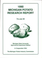 Michigan potato research report. Vol. 22 (1990)