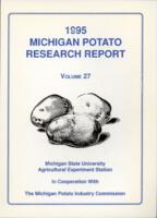 Michigan potato research report. Vol. 27 (1995)