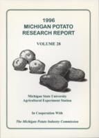 Michigan potato research report. Vol. 28 (1996)