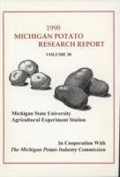 Michigan potato research report. Vol. 30 (1998)