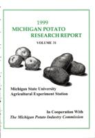 Michigan potato research report. Vol. 31 (1999)
