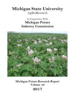 Michigan potato research report. Vol. 49 (2017)