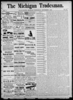 Michigan tradesman. Vol. 3 no. 154 (1886 September 1)