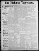 Michigan tradesman. Vol. 4 no. 158 (1886 September 29)