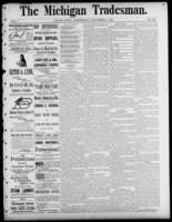 Michigan tradesman. Vol. 4 no. 168 (1886 December 8)