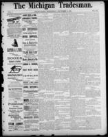 Michigan tradesman. Vol. 4 no. 169 (1886 December 15)