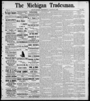 Michigan tradesman. Vol. 4 no. 205 (1887 August 24)