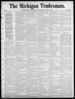 Michigan tradesman. Vol. 1 no. 38 (1884 June 11)