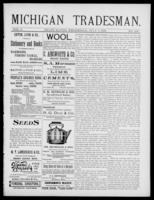 Michigan tradesman. Vol. 8 no. 406 (1891 July 1)