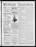 Michigan tradesman. Vol. 8 no. 409 (1891 July 22)