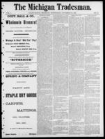 Michigan tradesman. Vol. 1 no. 10 (1883 November 28)