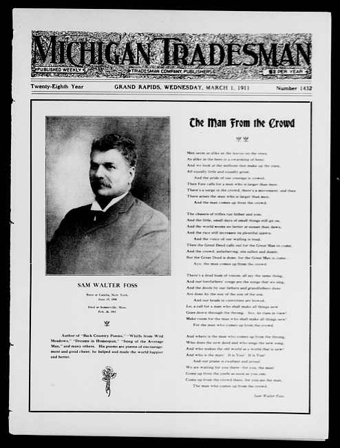 Michigan tradesman. Vol. 28 no. 1432 (1911 March 1)