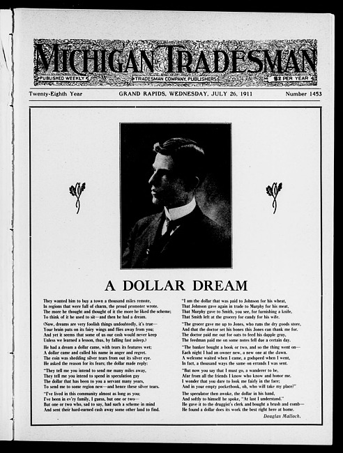 Michigan tradesman. Vol. 28 no. 1453 (1911 July 26)