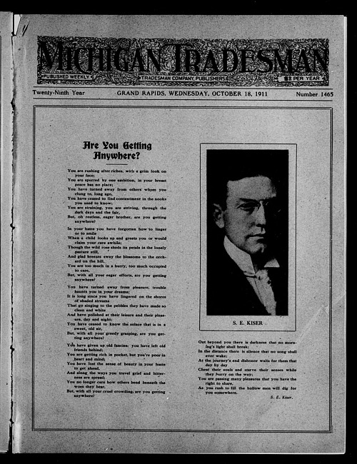 Michigan tradesman. Vol. 29 no. 1465 (1911 October 18)