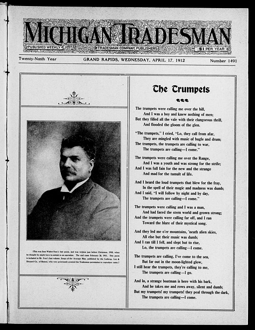 Michigan tradesman. Vol. 29 no. 1491 (1912 April 17)