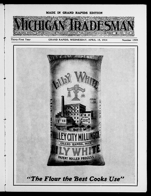 Michigan tradesman. Vol. 31 no. 1595 (1914 April 15)