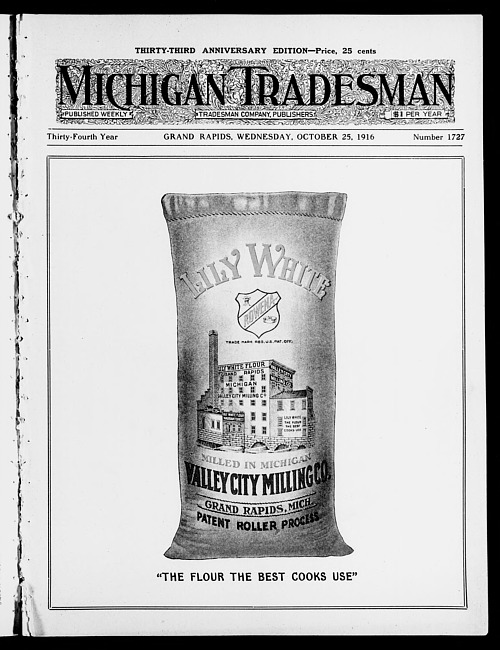 Michigan tradesman. Vol. 34 no. 1727 (1916 October 25)