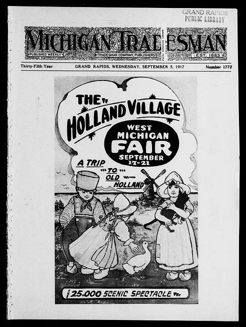 Michigan tradesman. Vol. 35 no. 1772 (1917 September 5)