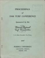 Proceedings of 1948 Turf Conference