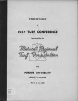 Proceedings of 1957 Turf Conference
