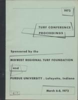 1972 Turf Conference proceedings