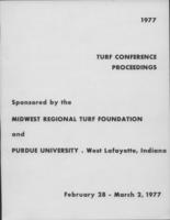 1977 Turf Conference proceedings