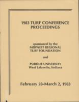 1983 Turf Conference proceedings