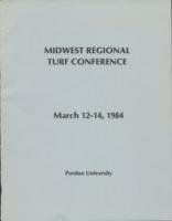 1984 Midwest Regional Turf Conference