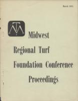 1955 Midwest Regional Turf Foundation Conference Proceedings