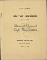 Proceedings of 1956 Turf Conference