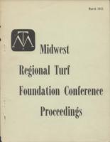 Proceedings of the Midwest Regional Turf Conference