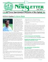 The newsletter of the Golf Course Superintendents Association of New England, Inc. (2016 July)