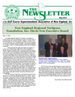 The newsletter of the Golf Course Superintendents Association of New England, Inc. (2016 May)