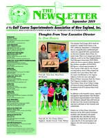 The newsletter of the Golf Course Superintendents Association of New England, Inc. (2019 September)