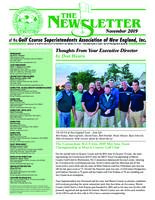 The newsletter of the Golf Course Superintendents Association of New England, Inc. (2019 November)