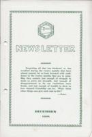 Newsletter. Vol. 10 no. 12 (1938 December)
