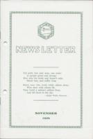 Newsletter. Vol. 10 no. 11 (1938 November)