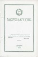 Newsletter. Vol. 11 no. 8 (1939 August)