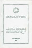 Newsletter. Vol. 11 no. 9 (1939 September)