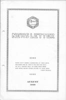 Newsletter. Vol. 12 no. 8 (1940 August)