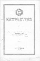 Newsletter. Vol. 13 no. 8 (1941 September 1)