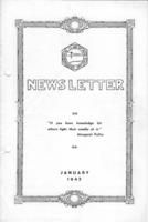 Newsletter. Vol. 14 no. 1 (1942 January)