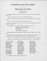 Newsletter. (1943 October)